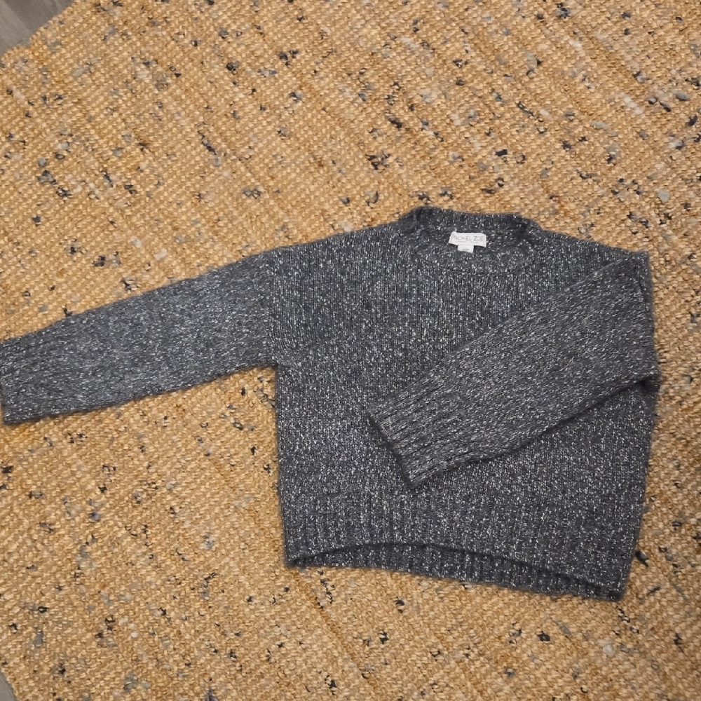 Rachel Zoe Charcoal Crewneck Men's Sweater